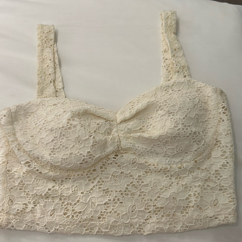 Off White-Cream Bralette